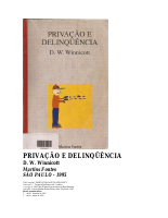 WINNICOTT, Donald W. - Privação e delinquencia.pdf